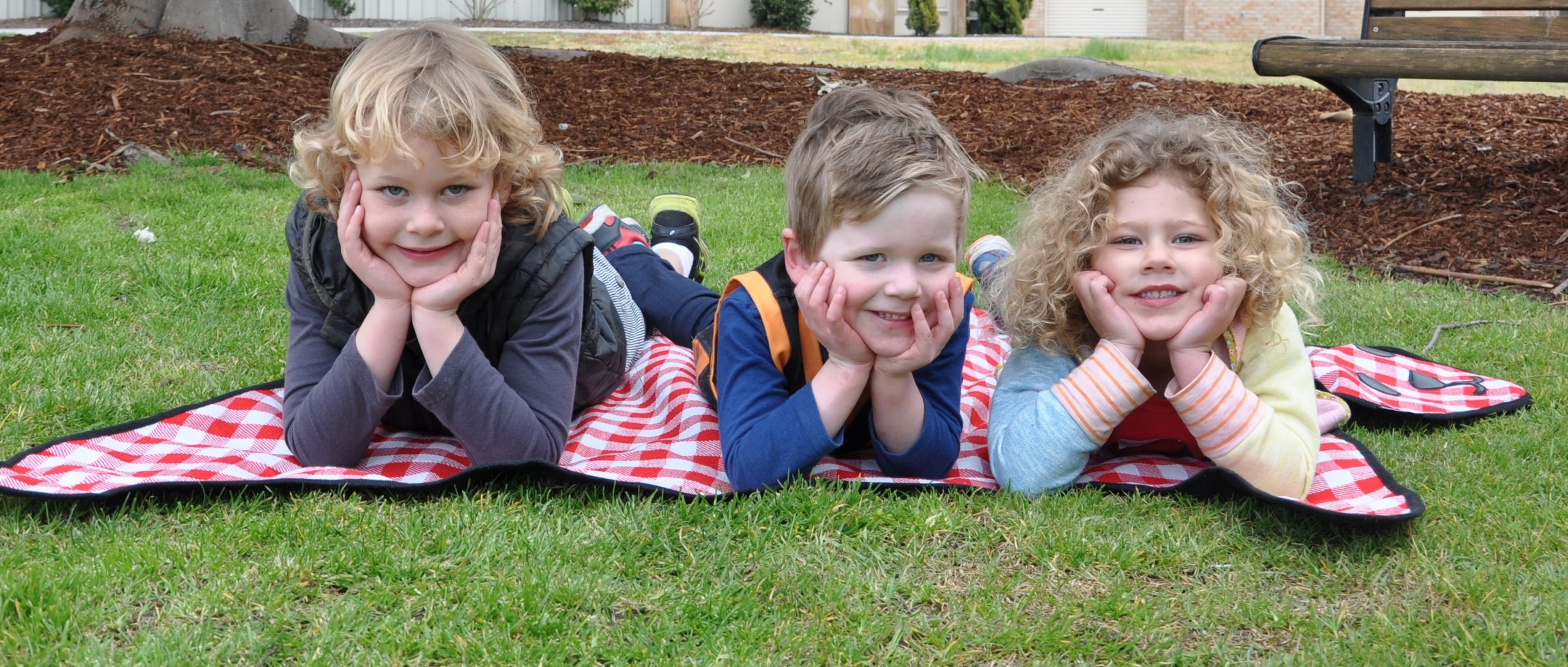 Image of children excited about Wodonga Children's Fair