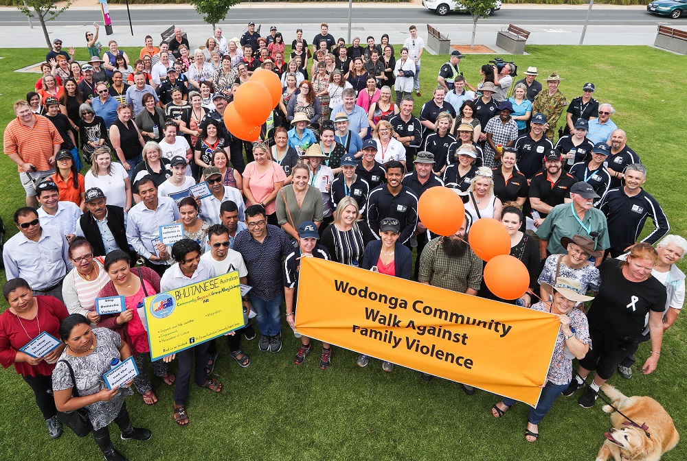 Read more about the article Wodonga Community Walk Against Family Violence Wednesday 6 December 2017