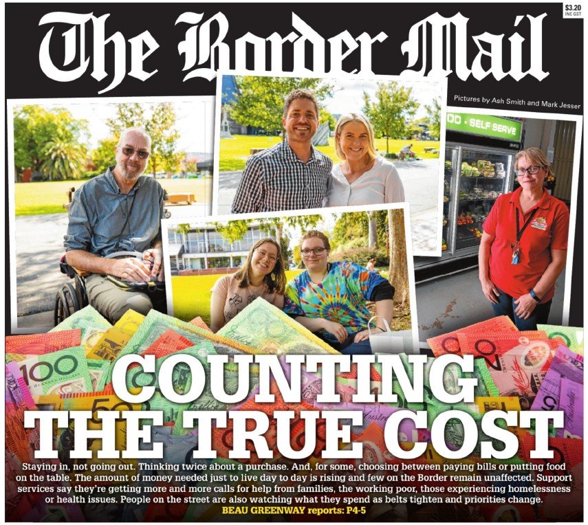 Read more about the article In The Media – More people using Albury-Wodonga support agency with cost of living concerns
